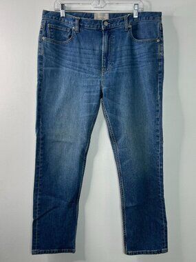 Everlane Women's Tapered Leg Denim Blue Jeans Classic Size 32 Regular RN#13939